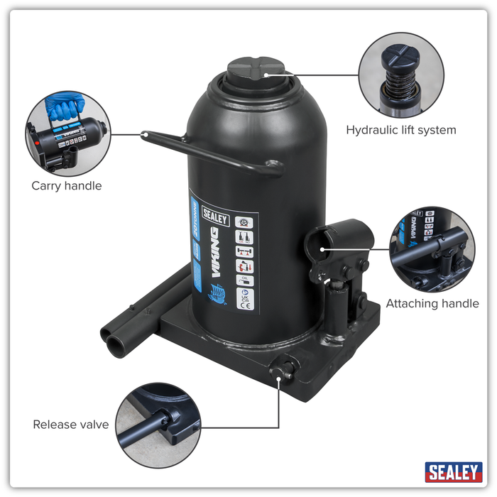 Viking Bottle Jack 20 Tonne | PBJ20S