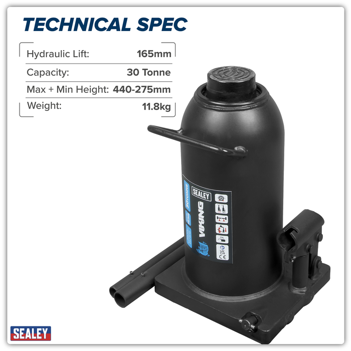 Bottle Jack 30 Tonne | PBJ30S