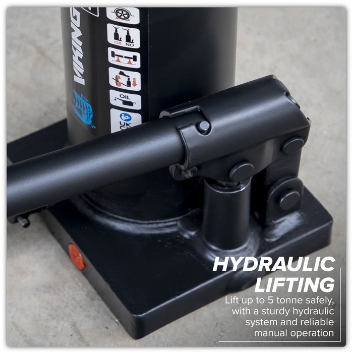 Viking Bottle Jack 5 Tonne | PBJ5S
