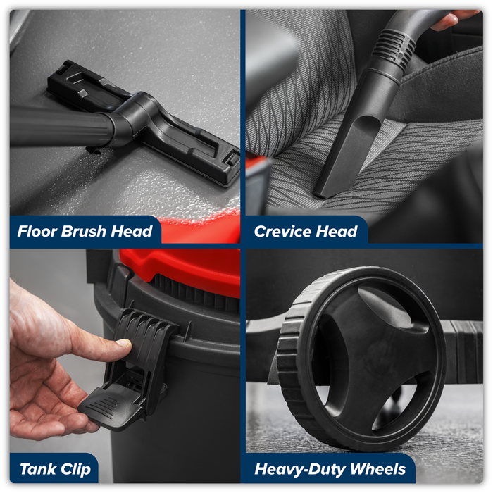 20L Vacuum Cleaner Wet & Dry 1250W/230V | PC200