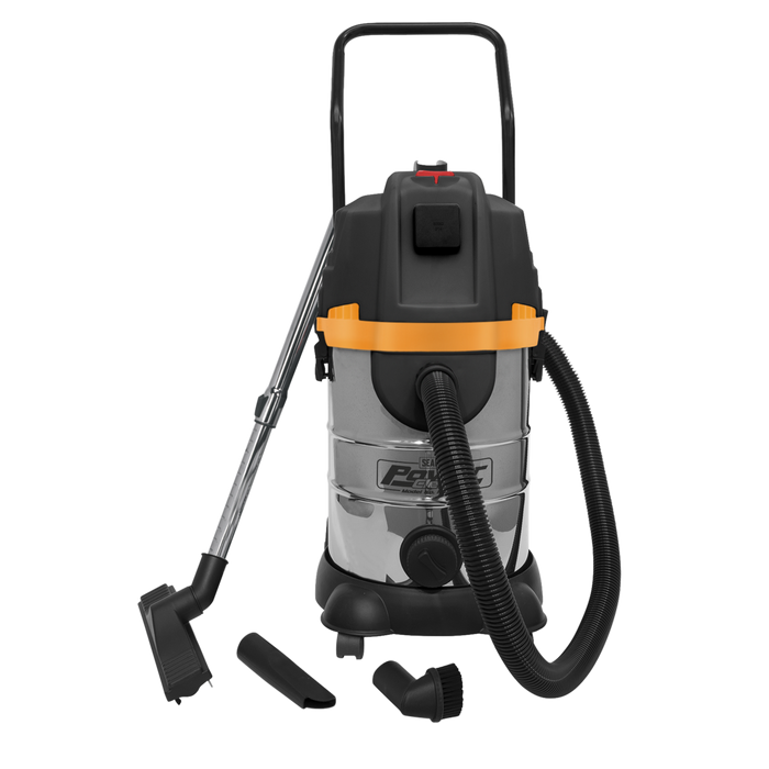 30L Industrial Cyclone Vacuum Cleaner Wet & Dry 1200W/230V | PC300BL