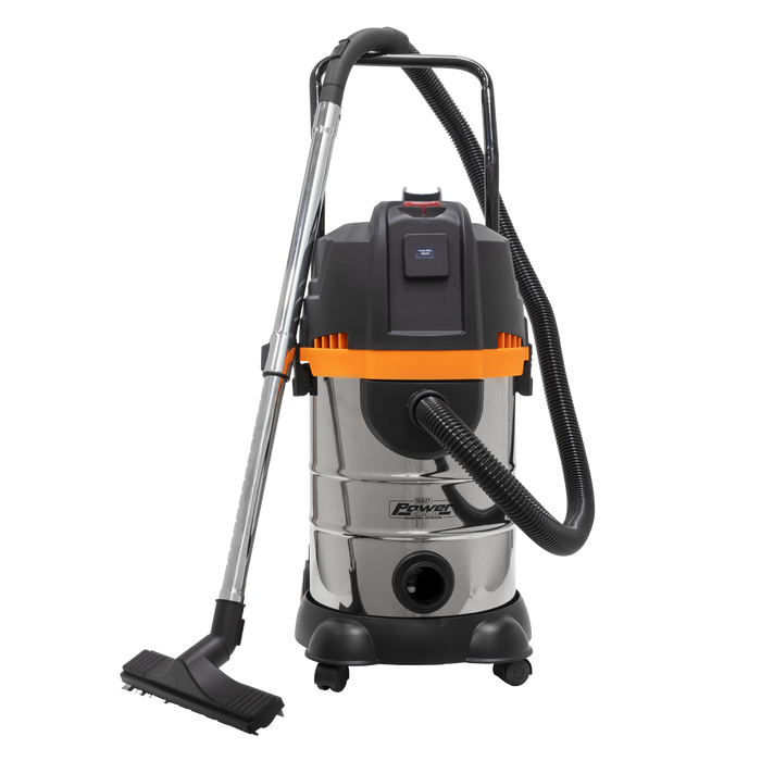 30L Industrial Cyclone Vacuum Cleaner Wet & Dry 1200W/230V | PC300BL