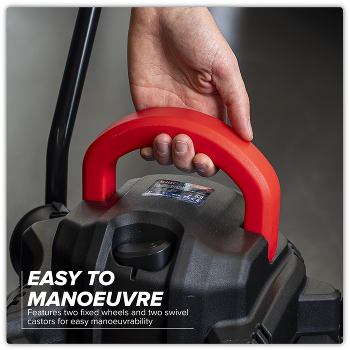 30L Vacuum Cleaner Wet & Dry with Stainless Steel Drum & Detachable Leaf Blower 1200W/230V | PC300SD