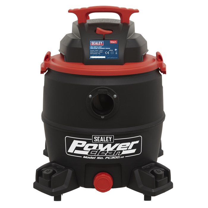 30L Vacuum Cleaner Wet & Dry 1100W/230V | PC300
