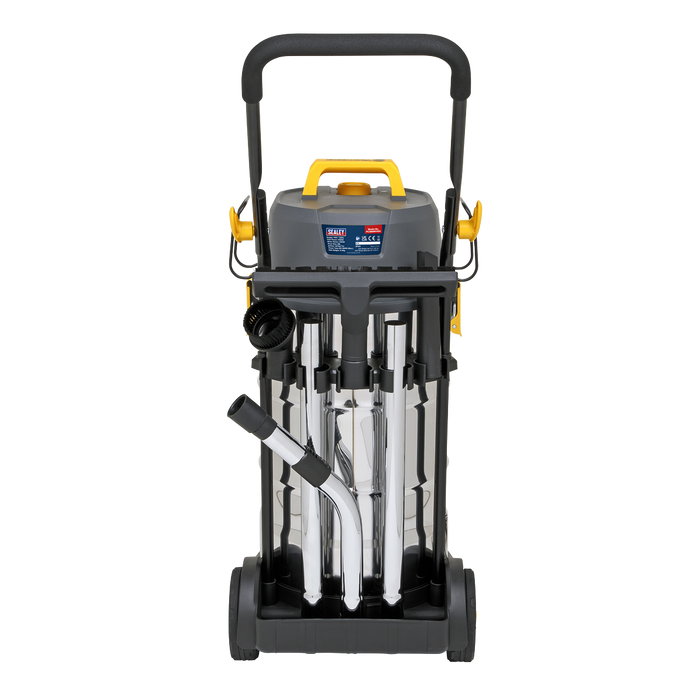 38L M Class Dust-Free Vacuum Cleaner Wet & Dry Stainless Steel Drum 1100W/110V | PC380M110V