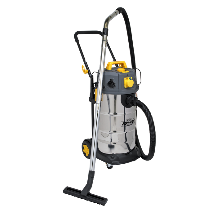 38L M Class Dust-Free Vacuum Cleaner Wet & Dry Stainless Steel Drum 1100W/110V | PC380M110V