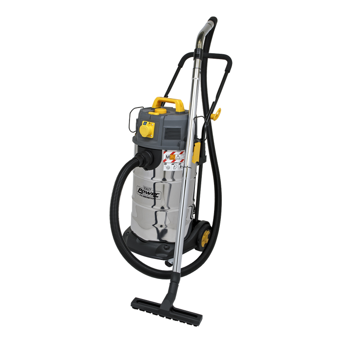38L M Class Dust-Free Vacuum Cleaner Wet & Dry Stainless Steel Drum 1100W/110V | PC380M110V