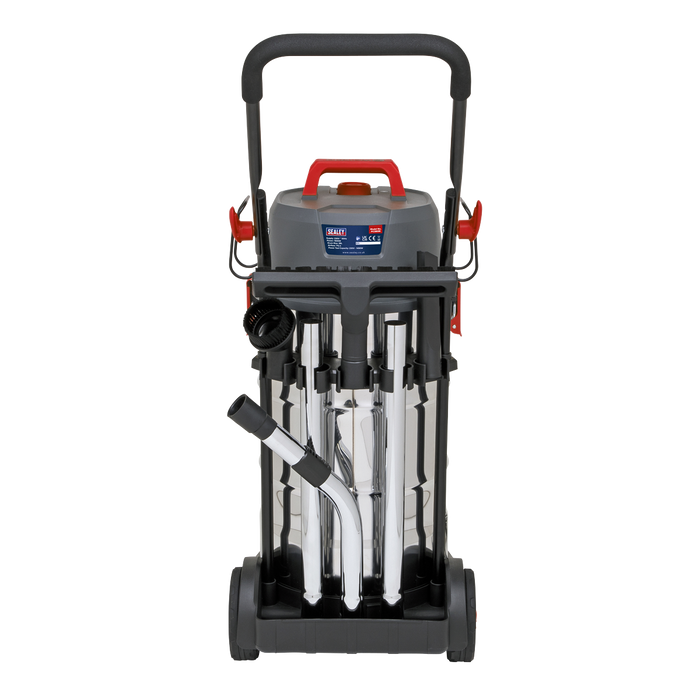 M Class Dust-Free Vacuum Cleaner Wet & Dry Stainless Steel Drum 38L 1500W/230V | PC380M