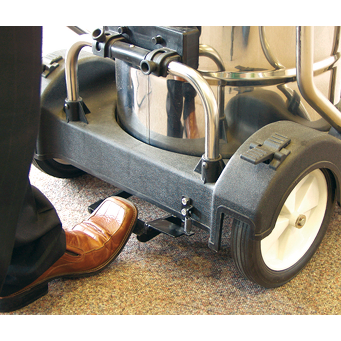 Industrial Vacuum Cleaner Wet & Dry Stainless Steel Drum with Swivel Emptying 77L 2400W | PC477
