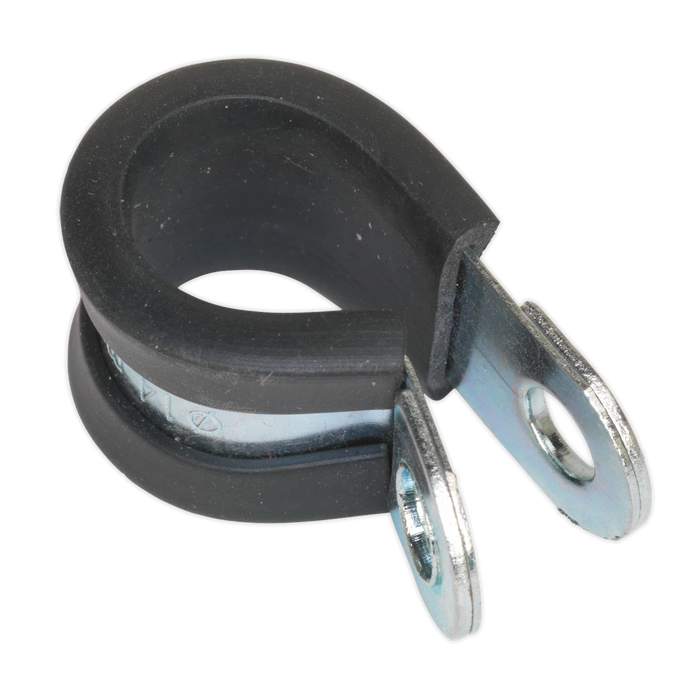 Rubber Lined P-Clip 12/13mm - Pack of 25 | PCJ13