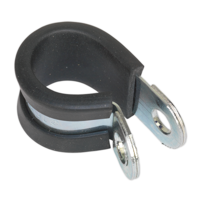 Rubber Lined P-Clip 16mm - Pack of 25 | PCJ16