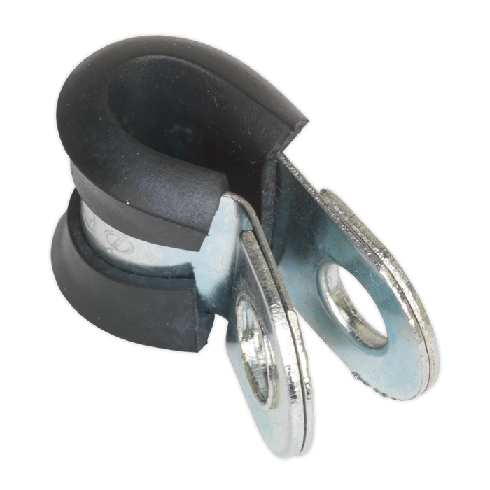 Rubber Lined P-Clip 6mm - Pack of 25 | PCJ6
