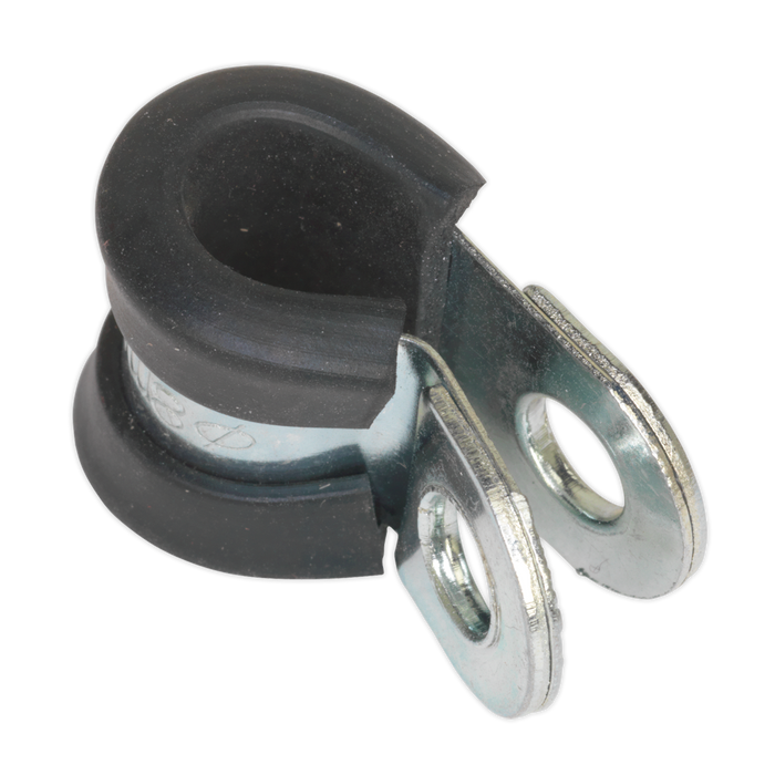 Rubber Lined P-Clip 8mm - Pack of 25 | PCJ8