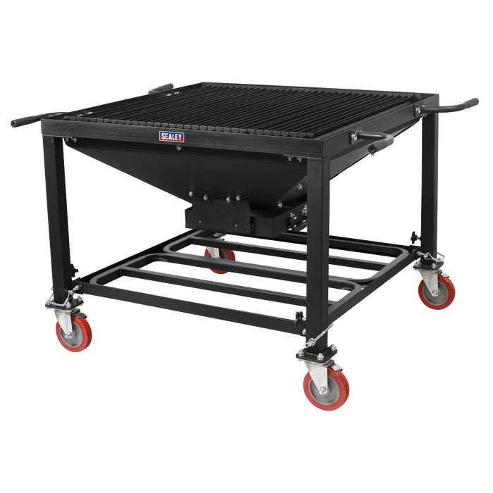 Adjustable Height Plasma Cutting Table/Workbench with Castor Wheels | PCT2