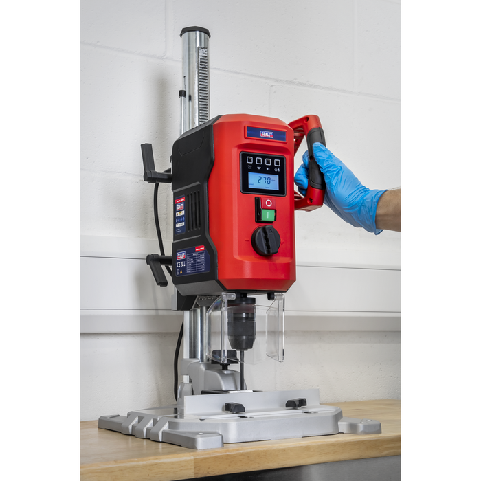 Bench Mounting Pillar Drill with Digital Display & Laser Guide 720W | PDM10B