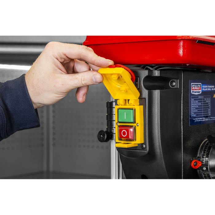 Premier Floor Standing Pillar Drill 16-Speed 750W/230V | PDM240F