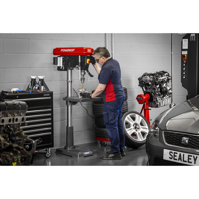 Premier Floor Standing Pillar Drill 12-Speed 1100W/230V | PDM260F