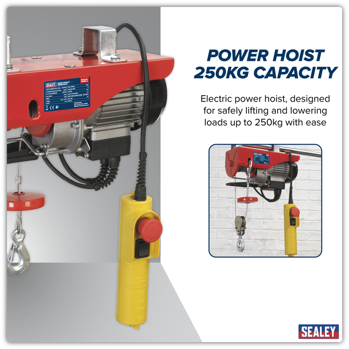 Power Hoist 250kg Capacity 230V | PH250