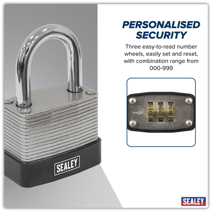 Steel Body Combination Padlock 40mm | PL301C