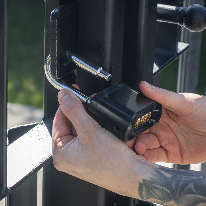Premier™ Steel Body Combination Padlock Long Shackle 62mm | PL603L