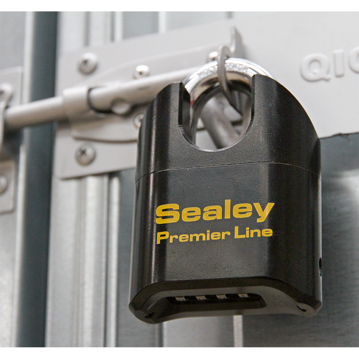Premier™ Steel Body Combination Padlock Shrouded Shackle 62mm | PL603S