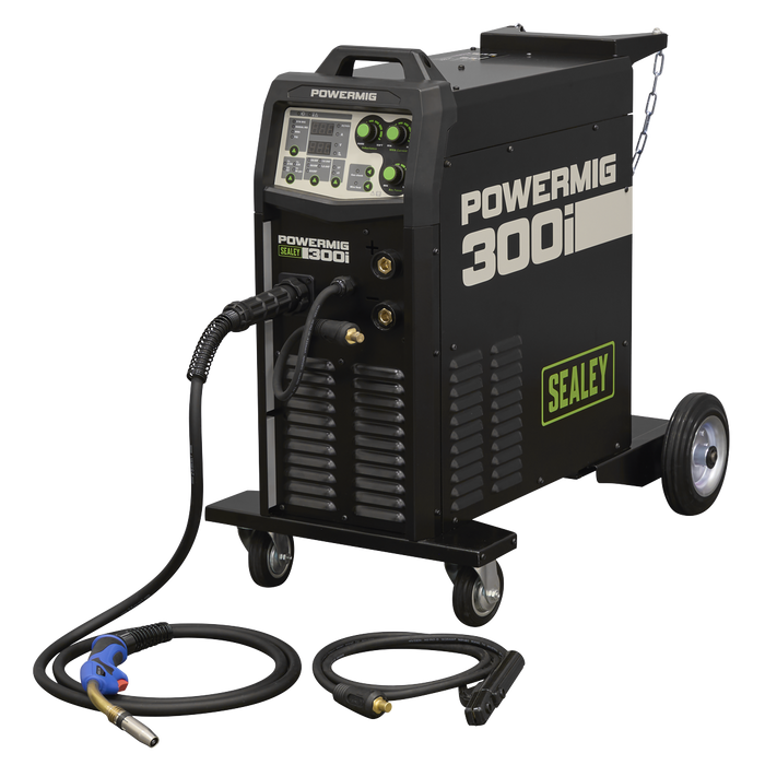300A Professional Gas/Gasless MIG/TIG/MMA Inverter Welder 400V 3ph | POWERMIG300i