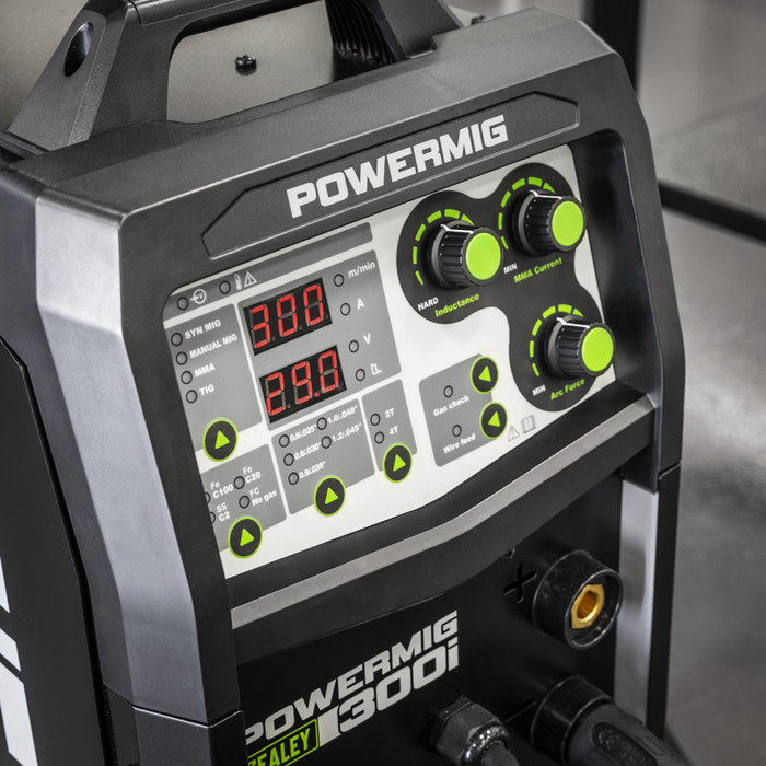 300A Professional Gas/Gasless MIG/TIG/MMA Inverter Welder 400V 3ph | POWERMIG300i