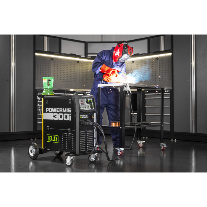 300A Professional Gas/Gasless MIG/TIG/MMA Inverter Welder 400V 3ph | POWERMIG300i