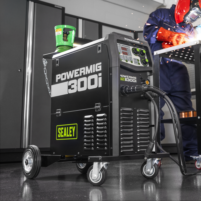 300A Professional Gas/Gasless MIG/TIG/MMA Inverter Welder 400V 3ph | POWERMIG300i