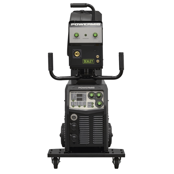 500A Professional Gas/Gasless MIG/TIG/MMA Inverter Welder With Portable Wire Feeder 400V/3ph | POWERMIG500i