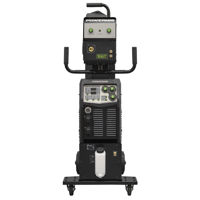 500A Professional Gas/Gasless MIG/TIG/MMA Inverter Welder with Portable Wire Feeder & Water Cooler 400V 3ph | POWERMIG500Wi