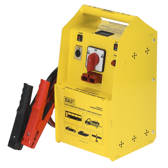 12/24V Emergency Jump Starter 500hp Start | POWERSTART500