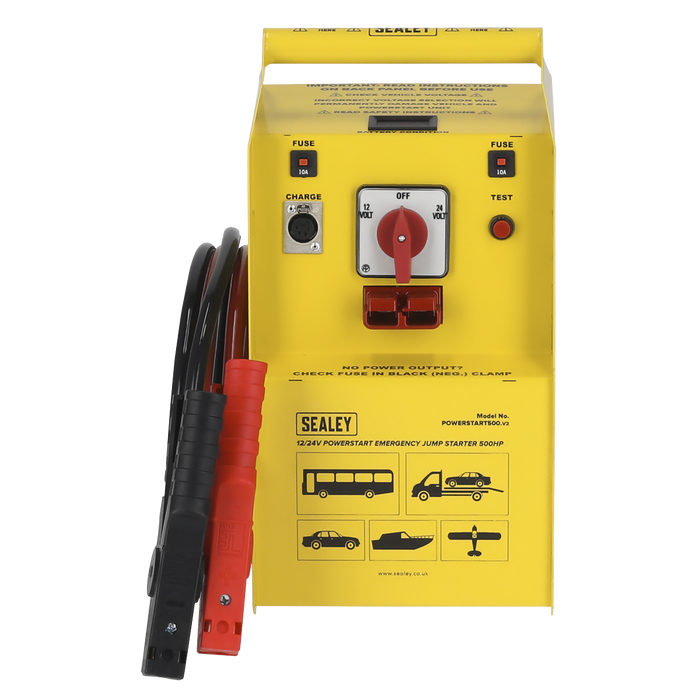 12/24V Emergency Jump Starter 500hp Start | POWERSTART500
