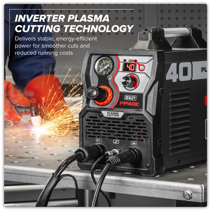 Plasma Cutter Inverter 40A 230V | PP40E