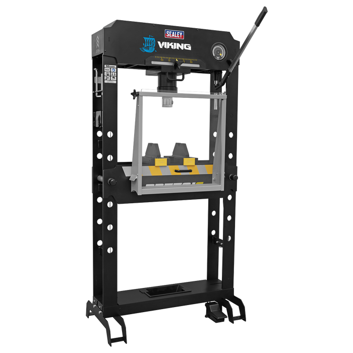 Viking Floor Type Air/Hydraulic Press with Sliding Ram and Foot Pedal 50 Tonne | PPF501S