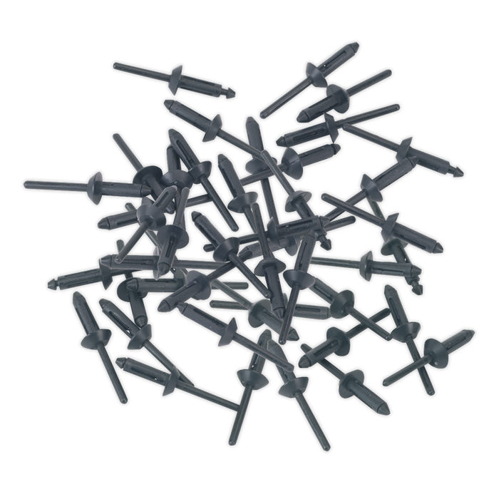 Plastic Rivet 5 x 15.8mm - Pack of 50 | PR003