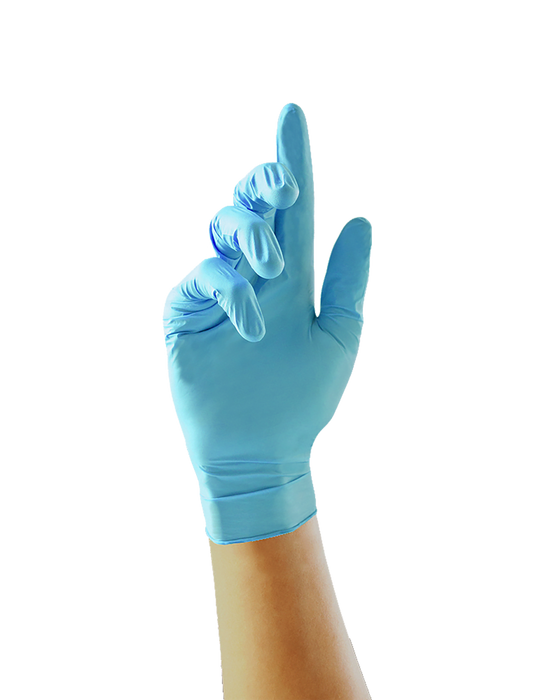 UniGloves PRO.TECT Heavy Duty Blue Nitrile Glove | GU004