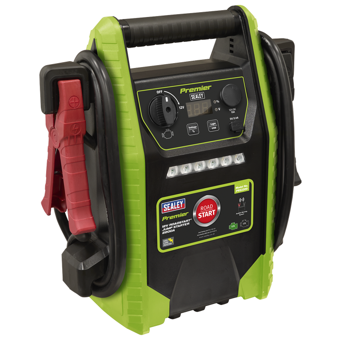 Premier 12V RoadStart® Jump Starter 2200 Peak Amps | PRS2200