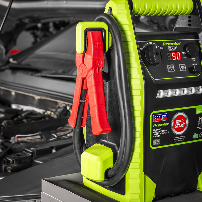 Premier 12/24V RoadStart® Jump Starter 4400A Peak Amps | PRS4400