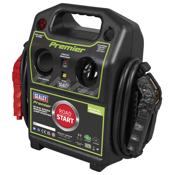 12/24V Premier RoadStart® Jump Starter 5000A | PRS5000