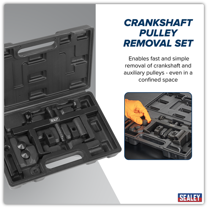 Crankshaft Pulley Removal Tool Set 12pc | PS997