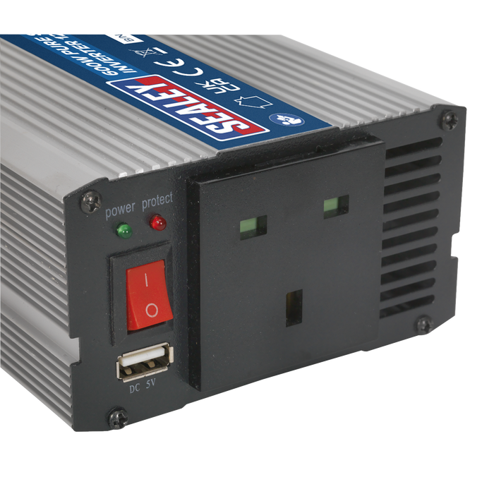 Pure Sine Wave Power Inverter 600W 12V | PSI600