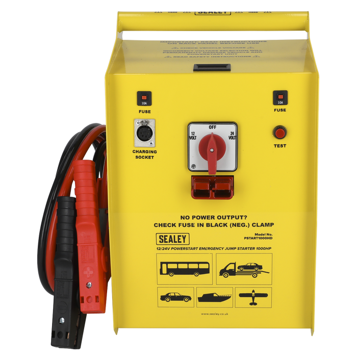 12/24V Emergency Heavy-Duty Jump Starter 1000hp Start | PSTART1000HD