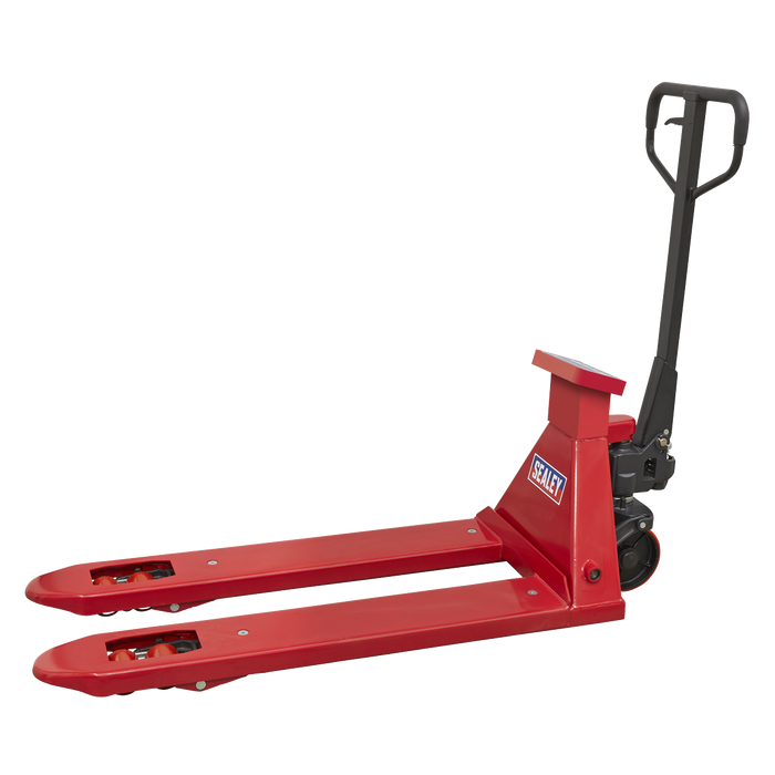 Pallet Truck with Scales 1150 x 555mm 2000kg Capacity | PT1150SC