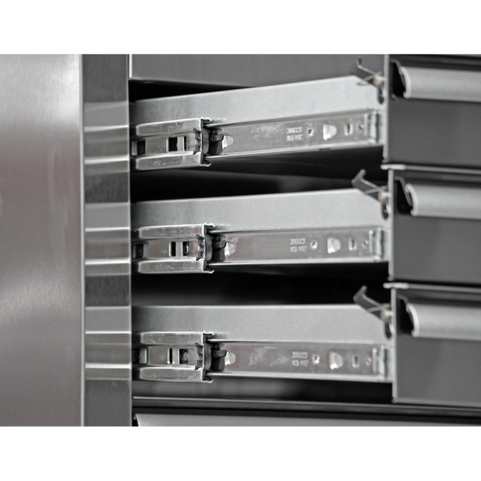 Premier™ Heavy-Duty Extra-Wide Topchest 8 Drawer 1055mm - Stainless Steel | PTB104008SS
