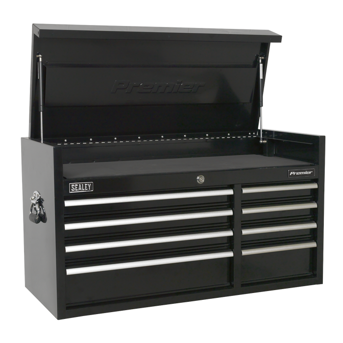 Premier™ Heavy-Duty Extra-Wide Topchest 8 Drawer 1040mm - Black | PTB104008