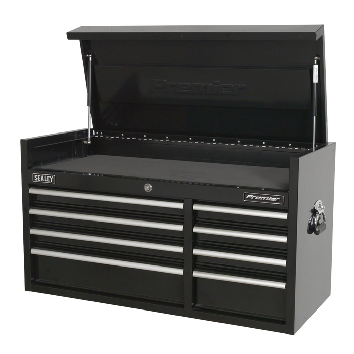 Premier™ Heavy-Duty Extra-Wide Topchest 8 Drawer 1040mm - Black | PTB104008