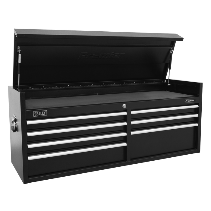 Premier™ Heavy-Duty Extra-Wide Topchest 7 Drawer 1415mm - Black | PTB141507