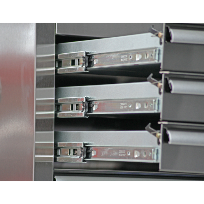 Premier™ Heavy-Duty Topchest 4 Drawer 675mm - Stainless Steel | PTB66004SS
