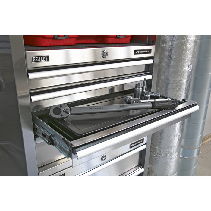 Premier™ Heavy-Duty Topchest 4 Drawer 675mm - Stainless Steel | PTB66004SS